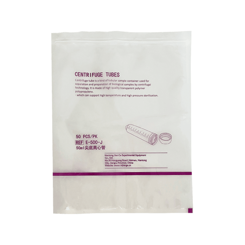 Medicinsk matförpackning Nylon platt påse
